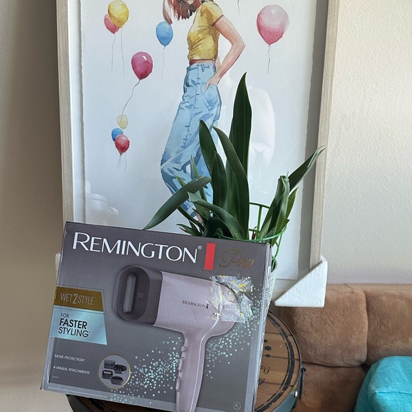 Remington Pro Wet2style Hair Dryer, With Ionic & Ceramic Drying Technology - Picture 2 of 5